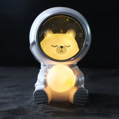 Cute Pet Astronaut LED Lamp